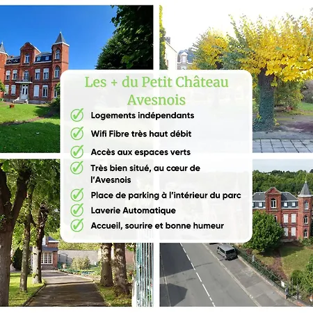 Le Petit Chateau Avesnois - En Rez De Jardin Avec Terrasse Privee * Avesnes-sur-Helpe